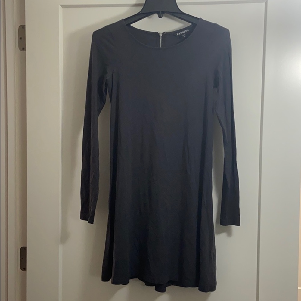 Charcoal Gray Women’s Express Dress